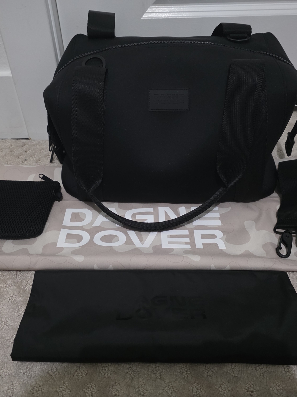 Dagne Dover Black Medium Landon Carryall